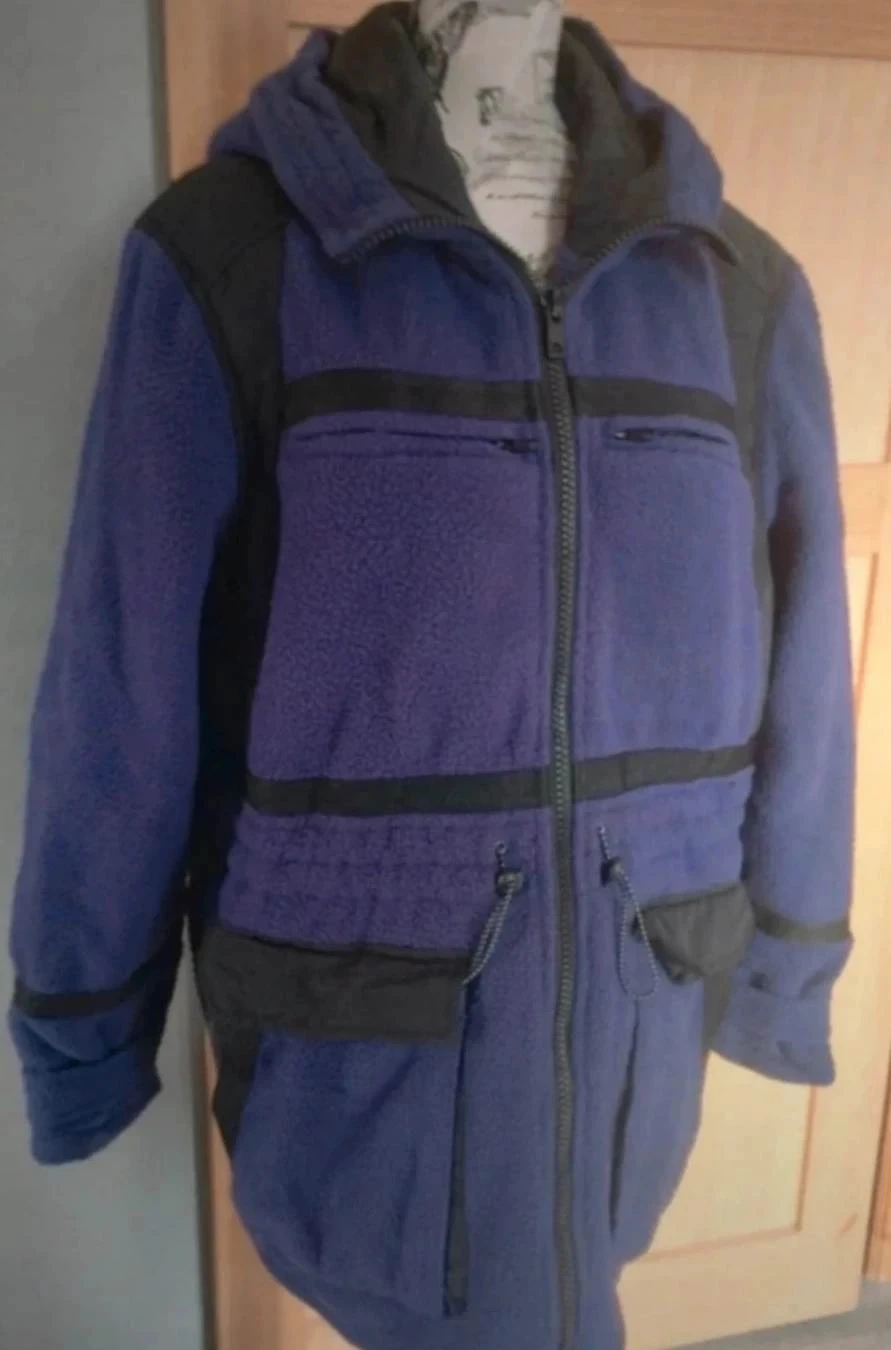 Casaco comprido em moletom, roxo, Asos, T38 – photo 2